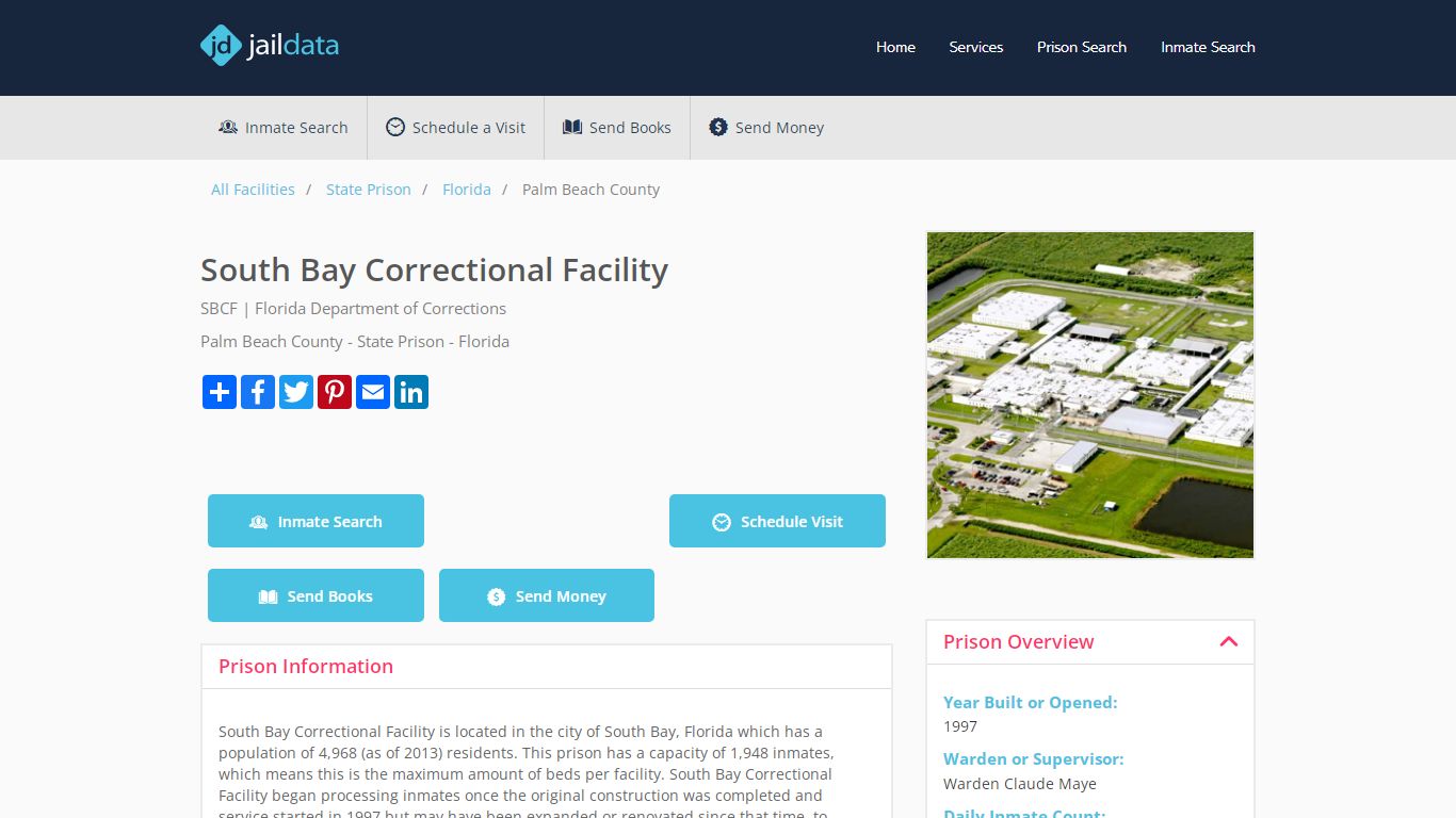 South Bay Correctional Facility Inmate Search and Prisoner ...